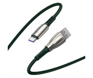Water Drop Shaped Lamp Super Charge Cable For Type-C 66W 1m