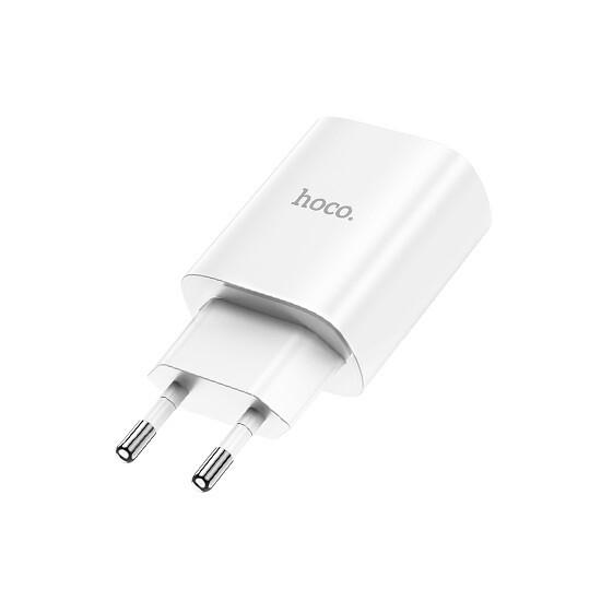 Smart Charging Single Port PD20W Sharger N14 EU მობილურის აქსესუარები, ტელეფონები კომპლექტაცია: Adapter ბრენდი: Hoco ამპერაჟი: 2. Smart Charging Single Port PD20W Sharger N14 EU