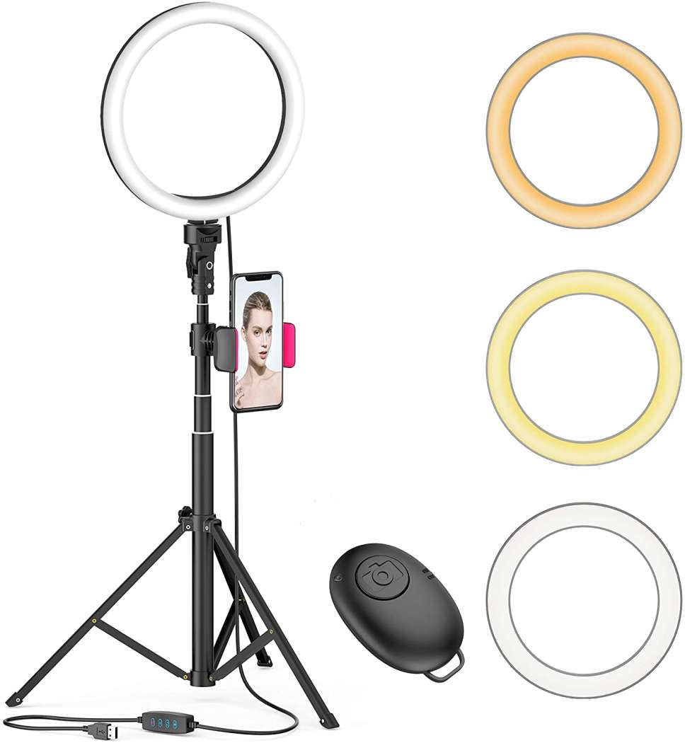 DONLYN Selfie LED Ring Light 10 inch მობილურის აქსესუარები, განათება აღწერა Selfie Ring Light პარამეტრები: 26 სმ (10 ინჩი) სიმძლავრე: 12w მასალა: რკინა+PC გადართვა: დისტანციური ვოლტაჟი: DC 5V განათების კუთხე: 360 ° Application: Მობილური ტელეფონები DONLYN Selfie LED Ring Light 10 inch მობილურის აქსესუარები, განათება აღწერა Selfie Ring Light პარამეტრები: 26 სმ (10 ინჩი) სიმძლავრე: 12w მასალა: რკინა+PC გადართვა: დისტანციური ვოლტაჟი: DC 5V განათების კუთხე: 360 ° Application: Მობილური ტელეფონები
