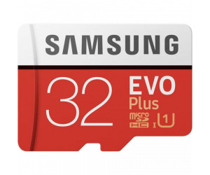 მეხსიერების ბარათი Samsung EVO PLUS 32GB
