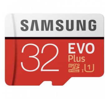 მეხსიერების ბარათი Samsung EVO PLUS 32GB