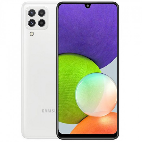 Samsung Galaxy A22 64GB White SM-A225FZWDCAU მობილური ტელეფონი, ტელეფონები სტანდარტი• 2G: GSM 850/900/1800/1900• 3G: HSDPA 900/1900/2100• 4G: LTE• GPRS: კი• EDGE: კი• SIM ბარათის რაოდენობა: 2• SIM ბარათის ტიპი: Nano-SIMეკრანი• დიაგონალი: 6. Samsung Galaxy A22 64GB White SM-A225FZWDCAU