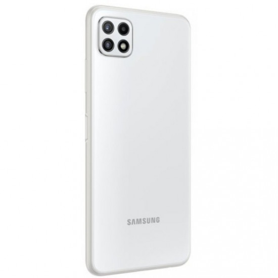 Samsung Galaxy A22 64GB White SM-A225FZWDCAU მობილური ტელეფონი, ტელეფონები სტანდარტი• 2G: GSM 850/900/1800/1900• 3G: HSDPA 900/1900/2100• 4G: LTE• GPRS: კი• EDGE: კი• SIM ბარათის რაოდენობა: 2• SIM ბარათის ტიპი: Nano-SIMეკრანი• დიაგონალი: 6. Samsung Galaxy A22 64GB White SM-A225FZWDCAU