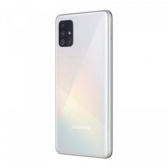 Samsung Galaxy A51 128GB WHITE SM-A515FZWWCAU მობილური ტელეფონი, ტელეფონები სტანდარტი• 2G: GSM 850/900/1800/1900• 3G: HSDPA 800/850/900/1700(AWS)/1900/2100• 4G: LTE• SIM ბარათის რაოდენობა: 2• SIM ბარათის ტიპი: Nano-SIMეკრანი• დიაგონალი: 6. Samsung Galaxy A51 128GB WHITE SM-A515FZWWCAU