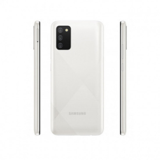 Samsung Galaxy A02S 32GB White SM-A025FZWECAU მობილური ტელეფონი, ტელეფონები სტანდარტი• 2G: GSM 850/900/1800/1900• 3G: HSDPA 850/900/2100• 4G: LTE • SIM ბარათის რაოდენობა: 2 • SIM ბარათის ტიპი: Nano-SIMეკრანი• დიაგონალი: 6. Samsung Galaxy A02S 32GB White SM-A025FZWECAU