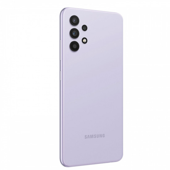 Samsung Galaxy A32 64GB Violet SM-A325FLVDCAU მობილური ტელეფონი, ტელეფონები სტანდარტი• 2G: GSM 850 / 900 / 1800 / 1900 - SIM 1 & SIM 2• 3G: HSDPA 850 / 900 / 1900 / 2100• 4G: LTE • SIM ბარათის რაოდენობა: 2 • SIM ბარათის ტიპი: Nano-SIMეკრანი• დიაგონალი: 6. Samsung Galaxy A32 64GB Violet SM-A325FLVDCAU