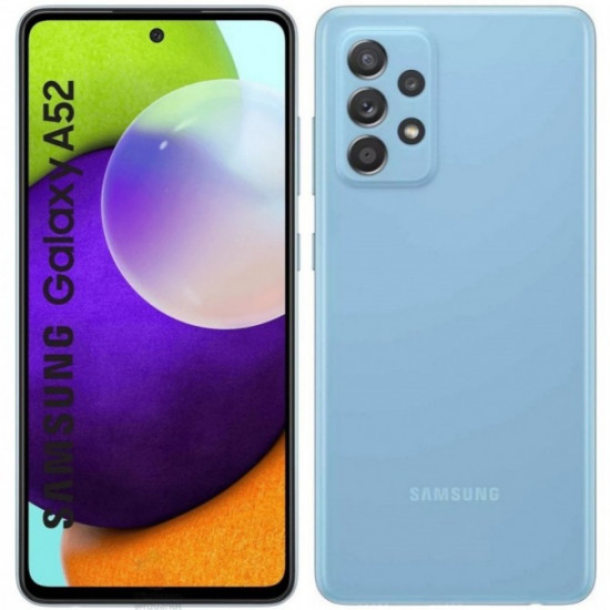 Samsung Galaxy A52 128GB Blue SM-A525FZBDCAU მობილური ტელეფონი, ტელეფონები სტანდარტი• 2G: GSM 850 / 900 / 1800 / 1900 - SIM 1 & SIM 2 (dual-SIM model only)• 3G: HSDPA 850 / 900 / 1900 / 2100• 4G: LTE • SIM ბარათის რაოდენობა: 2• SIM ბარათის ტიპი: Nano-SIM • Nano-SIM ბარათის სლოტი კომბინირე Samsung Galaxy A52 128GB Blue SM-A525FZBDCAU