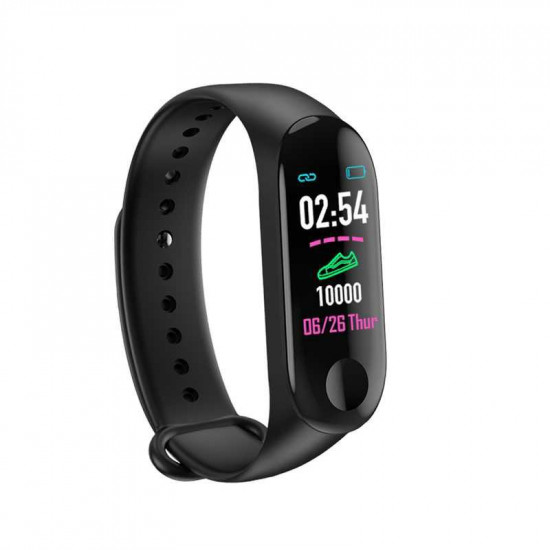 Smart Bracelet M3 სმარტ საათები, ტელეფონები ფუნქციები მაღვიძარა ქრონოგრაფი ძილის რეჟიმი პულსის გაზომვა ნაბიჯების თვლა სისხლის წნევა წყალგაუმტარი ენები ესპანური პორტუგალიურიპოლონური კორეული ჩინური ფრანგული გერმანული იაპონური ინგლისური Smart Bracelet M3