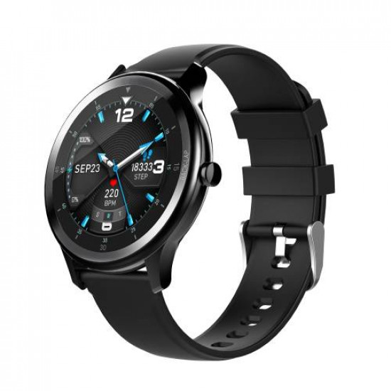 Smart watch TKY-G28 Black სმარტ საათები, ტელეფონები სერტიფიკატი : CE; ჩიპსეტი : RTK8762C; დისპლეი : TFT; სენსორული ეკრანი: კი; ეკრანის ზომა : 1. Smart watch TKY-G28 Black