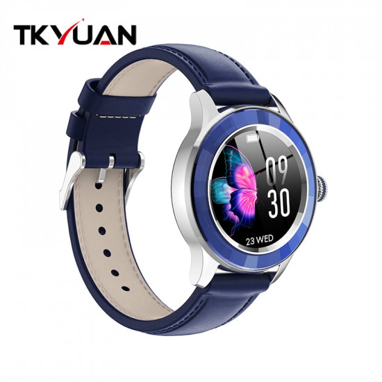 Smart watch TKY-S09 Blue სმარტ საათები, ტელეფონები სერტიფიკატი : CE; დისპლეი : TFT; სენსორული ეკრანი; ეკრანის ზომა : 1. Smart watch TKY-S09 Blue