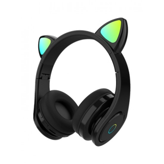 Yiwu M-02 Headset BT 5.0 HIFI. CAT ყურსასმენი, კომპიუტერული ტექნიკა ბლუთუზი : V5. Yiwu M-02 Headset BT 5.0 HIFI. CAT