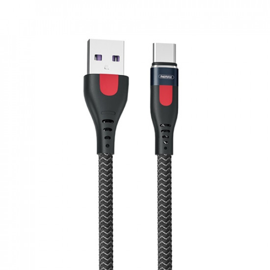 Cable RC-188a black ტელეფონები, მობილურის კაბელები კაბელის ტიპი: USB to Type -C კაბელის სიგრძე: 1000 მმ გამომავალი: 5V = 3A; 9V = 2. Cable RC-188a black