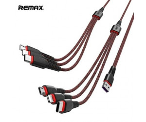 Share Series 6 In 1 Charging Cable RC-153 black-red
