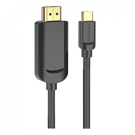 CGRBH Type-C to HDMI Cable 2M Black ტელეფონები, მობილურის კაბელები აქვს მაღალი გარჩევადობამაღალი სიჩქარე კავშირის ტიპი: ადაპტერის კაბელი კაბელის სიგრძე: 2 მ (3Ft) შეყვანის პორტი: USB 3. CGRBH Type-C to HDMI Cable 2M Black