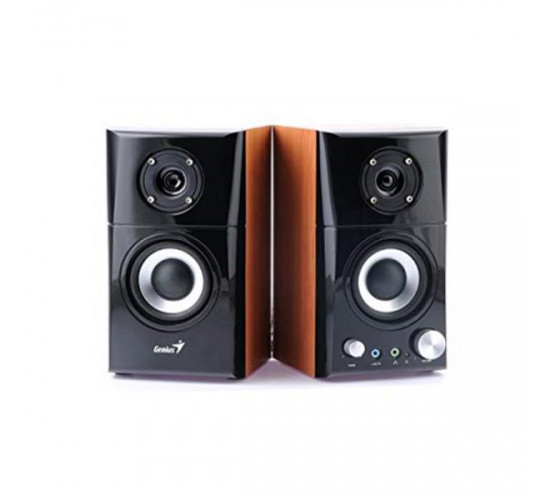 დინამიკი 2.0-Genius SP-HF500A Wood Speaker 14W