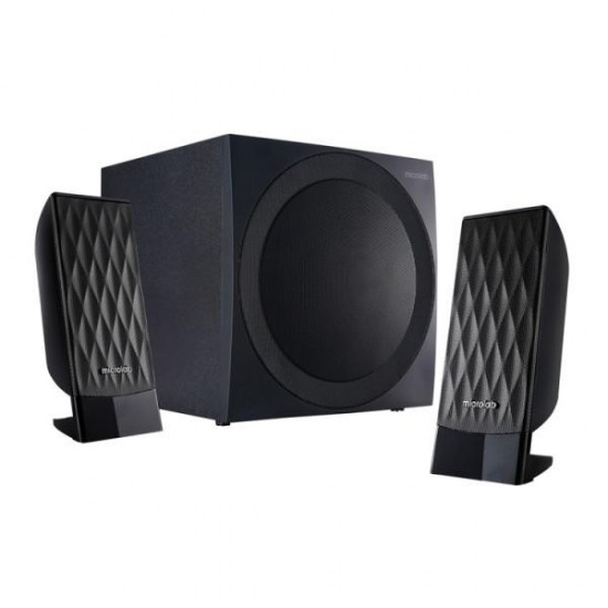 დინამიკი 2.1-Microlab M-300BT 2.1 Speakers 38W RMS (14W+2x14W) Black