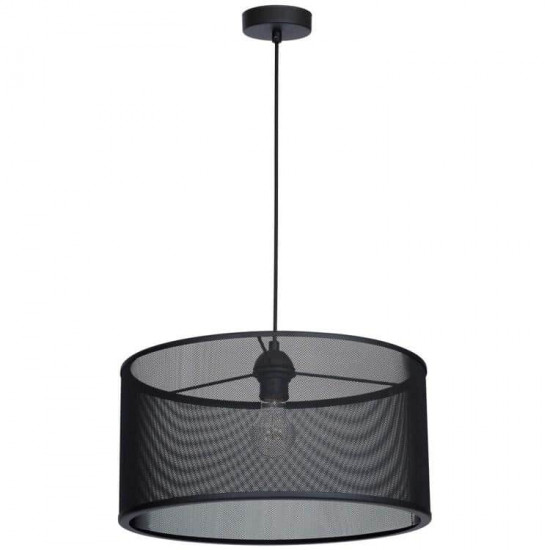 საკიდი Felix 8173 1x60W E27 ელექტრო აქსესუარები, წვრილი ტექნიკა ტექნიკური მახასიათებლები:• მწარმოებელი: Luminex• კოლექცია: Felix დამატებითი მახასიათებლები:• მაქსიმალური სიმძლავრე: 60W• დაცვის ტიპი: IP20 • ცოკოლი: E27 ფიზიკური პარამეტრები:• ნათურების რაოდენობა: 1• მასალა: ლითონი • დიამეტრი: 40 სმ• ს საკიდი Felix 8173 1x60W E27