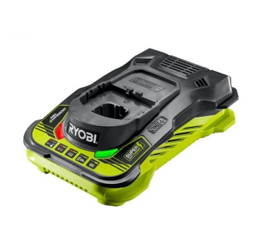 ელემენტის სატენი Ryobi RC18150 ONE plus 18V ელექტრო აქსესუარები, წვრილი ტექნიკა აკუმულატორის RC18150 ONE+ 18V დასატენი მოწყობილობა. ელემენტის სატენი Ryobi RC18150 ONE plus 18V