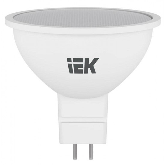 შუქდიოდური ნათურა IEK MR16 4000K 7W GU5.3 ელექტრო აქსესუარები, წვრილი ტექნიკა IEK არის ერთ-ერთი წამყვანი კომპანია ელექტროტექნიკის და სინათლის წყაროს წარმოებაში. შუქდიოდური ნათურა IEK MR16 4000K 7W GU5.3