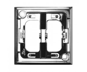 ჩარჩო RO-1U-67 1 განყოფილებიანი ნიკელისფერი