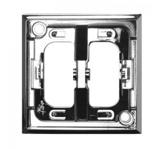 ჩარჩო RO-1U-67 1 განყოფილებიანი ნიკელისფერი
