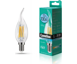 შუქდიოდური ნათურაLED12-CW35-FL-845-E14 12W