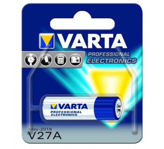 ელემენტი VARTA Alkaline V27A 12 V 20 mAh 1 ც