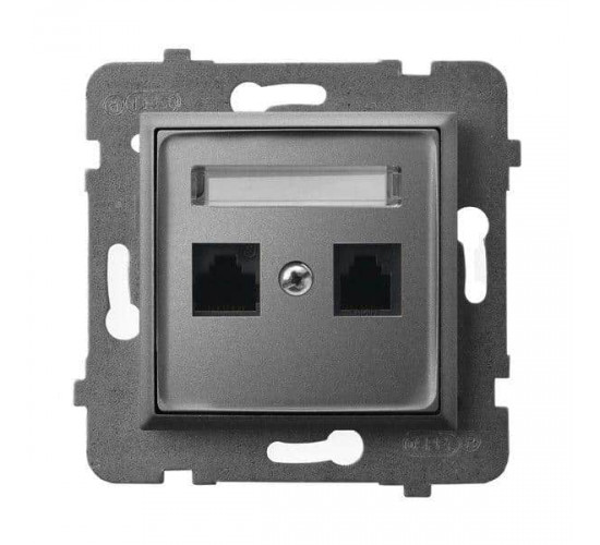 როზეტი კომპიუტერის CAT 5E GPK-2U-K-m-70 2 განყოფილებიანი ელექტრო აქსესუარები, წვრილი ტექნიკა Ospel არის პოლონური კომპანია, რომელიც 60 წელზე მეტხანს აწარმოებს ელექტროსამონტაჟო მოწყობილობებს. როზეტი კომპიუტერის CAT 5E GPK-2U-K-m-70 2 განყოფილებიანი