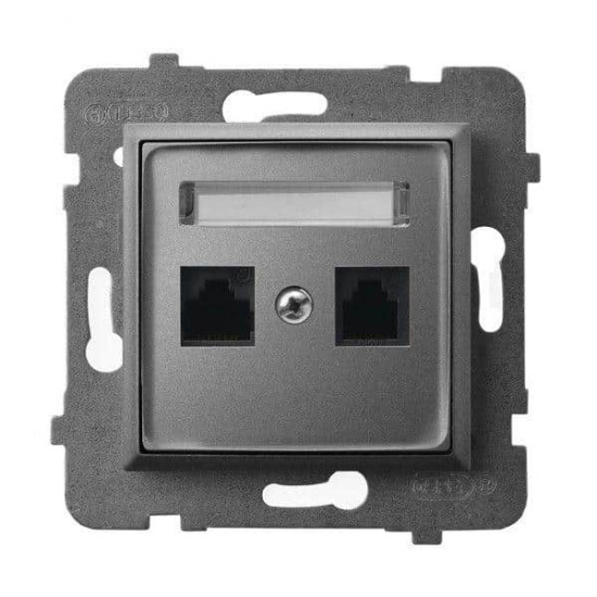როზეტი კომპიუტერის CAT 5E GPK-2U-K-m-70 2 განყოფილებიანი ელექტრო აქსესუარები, წვრილი ტექნიკა Ospel არის პოლონური კომპანია, რომელიც 60 წელზე მეტხანს აწარმოებს ელექტროსამონტაჟო მოწყობილობებს. როზეტი კომპიუტერის CAT 5E GPK-2U-K-m-70 2 განყოფილებიანი