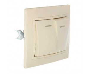 გამომრთველი განათებით TDM 10 A 220 V