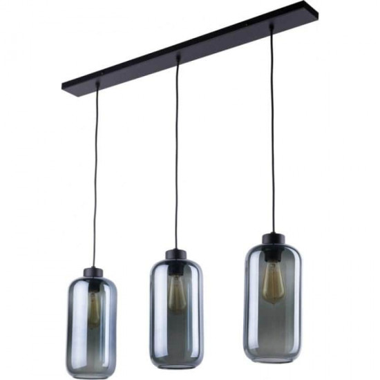 ჭაღი Lighting MARCO черный 2078 3х E27 max 60W ელექტრო აქსესუარები, წვრილი ტექნიკა ტექნიკური მახასიათებლები: • მწარმოებელი: TK Lighting • კოლექცია: MARCO • დაცვის კლასი: IP20 • სიმძლავრე: 60 W • ნათურების რაოდენობა: 3 • ცოკოლის ტიპი: E27 ფიზიკური პარამეტრები: • სიგანე: 130 მმ • სიგრძე: 800 მმ • სიმ ჭაღი Lighting MARCO черный 2078 3х E27 max 60W