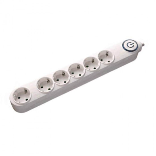 დამაგრძელებელი Linus SOC27-9093 6-ადგილიანი 5 მ. ელექტრო აქსესუარები, წვრილი ტექნიკა Linus-ის მაღალი ხარისხის დამაგრძელებელი დამიწებით. დამაგრძელებელი Linus SOC27-9093 6-ადგილიანი 5 მ.