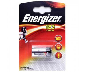 ელემენტი Energizer CR123A 3V Lithium 1 ც
