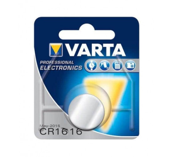 ელემენტი ლითიუმის VARTA CR1616 3 V 55 mAh 1 ც