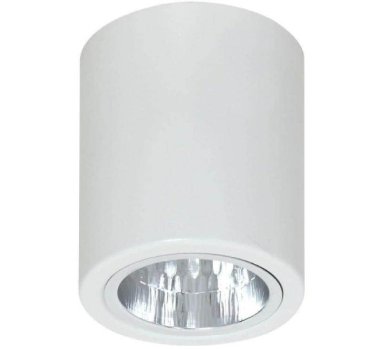 სანათი წერტილოვანი Downlight round 7234 D9 E27 60W ელექტრო აქსესუარები, წვრილი ტექნიკა ტექნიკური მახასიათებლები: • მწარმოებელი: Luminex • ნათურების რაოდენობა: 1 • ცოკოლის ტიპი: E27 • დაცვის ტიპი: IP20 • მაქსიმალური სიმძლავრე: 60W ფიზიკური პარამეტრები: • სიმაღლე: 112 მმ • დიამეტრი: 90 მმ • ფერი: თეთ სანათი წერტილოვანი Downlight round 7234 D9 E27 60W