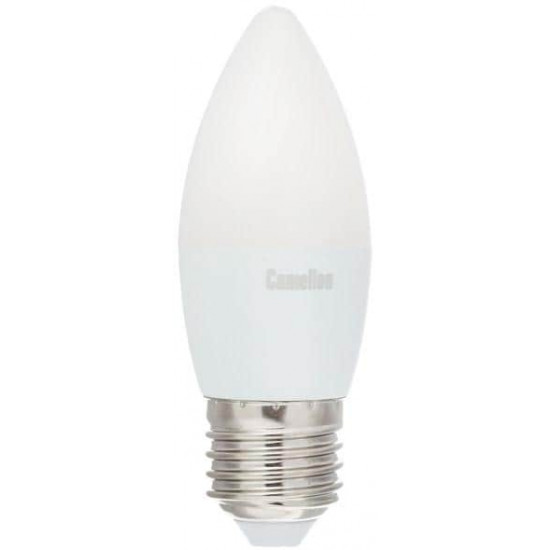 ნათურა ლედLed Lamp LED7-C35-830-E27 ელექტრო აქსესუარები, წვრილი ტექნიკა ნათურა ლედ Camelion Led Lamp LED7-C35/830/E27 ტექნიკური მახასიათებლები:• მწარმოებელი: Camelion• სიმძლავრე: 7 W• ცოკოლი: E27 • ფერების ტემპარატურა: 3000 K დამატებითი მახასიათებლები:• ძაბვა: 230 V ნათურა ლედLed Lamp LED7-C35-830-E27