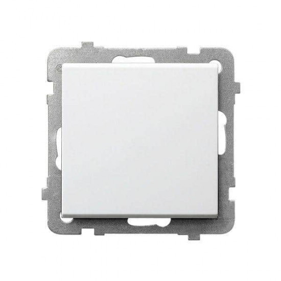 გადამრთველი Ospel1R-m-00 1 კლავიშიანი ელექტრო აქსესუარები, წვრილი ტექნიკა Ospel არის პოლონური კომპანია, რომელიც 60 წელზე მეტხანს აწარმოებს ელექტროსამონტაჟო მოწყობილობებს. გადამრთველი Ospel1R-m-00 1 კლავიშიანი