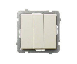 გადამრთველი Ospel13R-m-27 3 კლავიშიანი