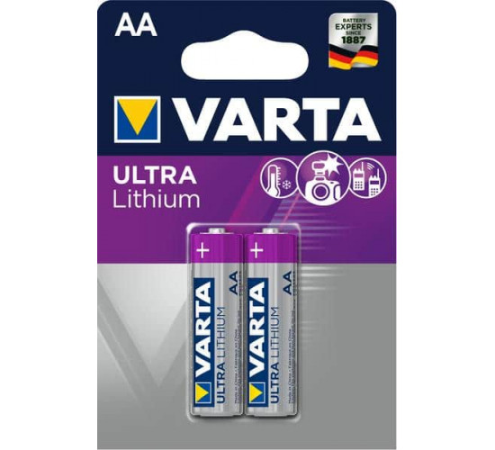 ელემენტი Varta Lithium AA 2 ც