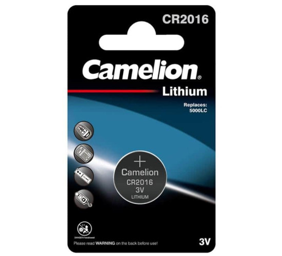 ელემენტი Lithium CR2016 3V 1 ც