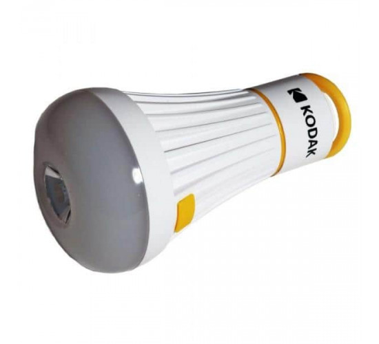 ფანარი Kodak LED FLASHLIGHT LANTERN 120 PP12 CDU ელექტრო აქსესუარები, წვრილი ტექნიკა ტექნიკური მახასიათებლები: • მწარმოებელი: Kodak • ფანრის ტიპი: სალაშქრო • სიკაშკაშე: 120 lm • ელემენტის ტიპი: 3 x AAA • განათების 4 რეჟიმი • განათების მანძილი: 35 მ ფიზიკური პარამეტრები: • დაცვა: IP64 • ზომა: 110 x ფანარი Kodak LED FLASHLIGHT LANTERN 120 PP12 CDU