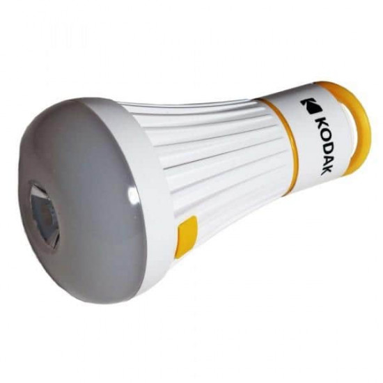 ფანარი Kodak LED FLASHLIGHT LANTERN 120 PP12 CDU ელექტრო აქსესუარები, წვრილი ტექნიკა ტექნიკური მახასიათებლები: • მწარმოებელი: Kodak • ფანრის ტიპი: სალაშქრო • სიკაშკაშე: 120 lm • ელემენტის ტიპი: 3 x AAA • განათების 4 რეჟიმი • განათების მანძილი: 35 მ ფიზიკური პარამეტრები: • დაცვა: IP64 • ზომა: 110 x ფანარი Kodak LED FLASHLIGHT LANTERN 120 PP12 CDU