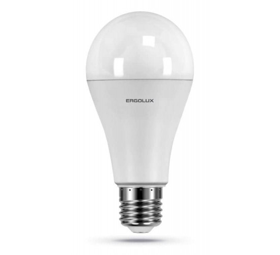 შუქდიოდური ნათურა Ergolux LED-A70-35W-E27-6K 6500K 35W E27 ელექტრო აქსესუარები, წვრილი ტექნიკა Ergolux-ის პროდუქცია გამოირჩევა არა მხოლოდ შესანიშნავი მახასიათებლებით და ხარისხით, არამედ ეფექტური დიზაინით. შუქდიოდური ნათურა Ergolux LED-A70-35W-E27-6K 6500K 35W E27