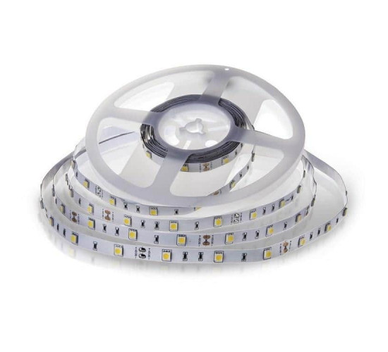 LED ლენტი V-TAC SMD5050 30LEDs 2700K 5 მ ელექტრო აქსესუარები, წვრილი ტექნიკა LED ლენტი არის მოქნილი ლენტი დაბალი ძაბვით - 12V. LED ლენტი V-TAC SMD5050 30LEDs 2700K 5 მ