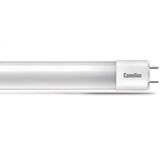 შუქდიოდური ნათურა LED10-T8-60-840-G13 4000K 10W G13 ელექტრო აქსესუარები, წვრილი ტექნიკა Camelion აწარმოებს მაღალხარისხიან პროდუქციას: კვების წყარო, სინათლის წყარო, სანათები. შუქდიოდური ნათურა LED10-T8-60-840-G13 4000K 10W G13
