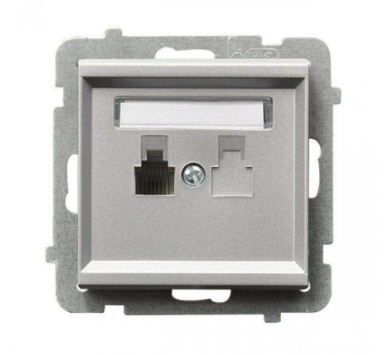 როზეტი ტელეფონის Ospel GPT-1R-m-38 1 განყოფილებიანი