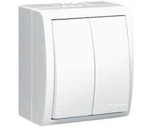 გადამრთველი IP54 Simon 15 Aqua 1594398-030 2 კლავიშიანი