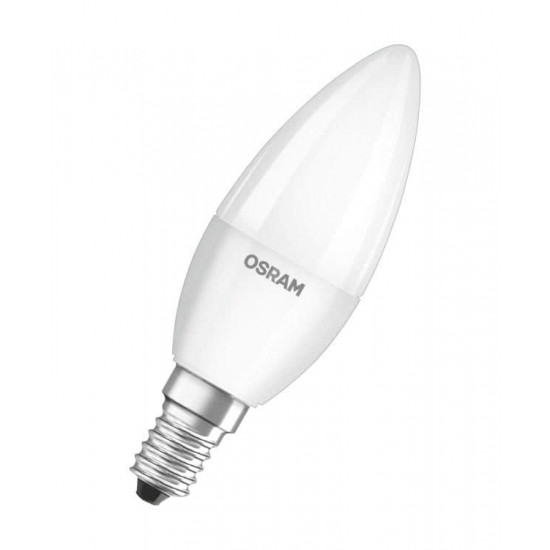 შუქდიოდური ნათურა OSRAM LED Star B60 6.5W E14 550Lm 3000K ელექტრო აქსესუარები, წვრილი ტექნიკა შუქდიოდური ნათურა OSRAM LED Star B60 6. შუქდიოდური ნათურა OSRAM LED Star B60 6.5W E14 550Lm 3000K