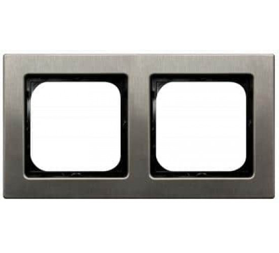 ჩარჩო Ospel Inox R-2RM-37 2 განყოფილებიანი ელექტრო აქსესუარები, წვრილი ტექნიკა Ospel არის პოლონური კომპანია, რომელიც 60 წელზე მეტხანს აწარმოებს ელექტროსამონტაჟო მოწყობილობებს. ჩარჩო Ospel Inox R-2RM-37 2 განყოფილებიანი