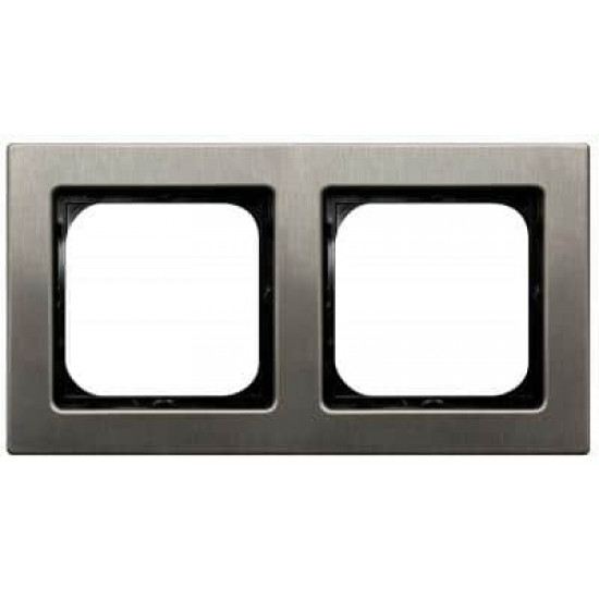 ჩარჩო Ospel Inox R-2RM-37 2 განყოფილებიანი ელექტრო აქსესუარები, წვრილი ტექნიკა Ospel არის პოლონური კომპანია, რომელიც 60 წელზე მეტხანს აწარმოებს ელექტროსამონტაჟო მოწყობილობებს. ჩარჩო Ospel Inox R-2RM-37 2 განყოფილებიანი